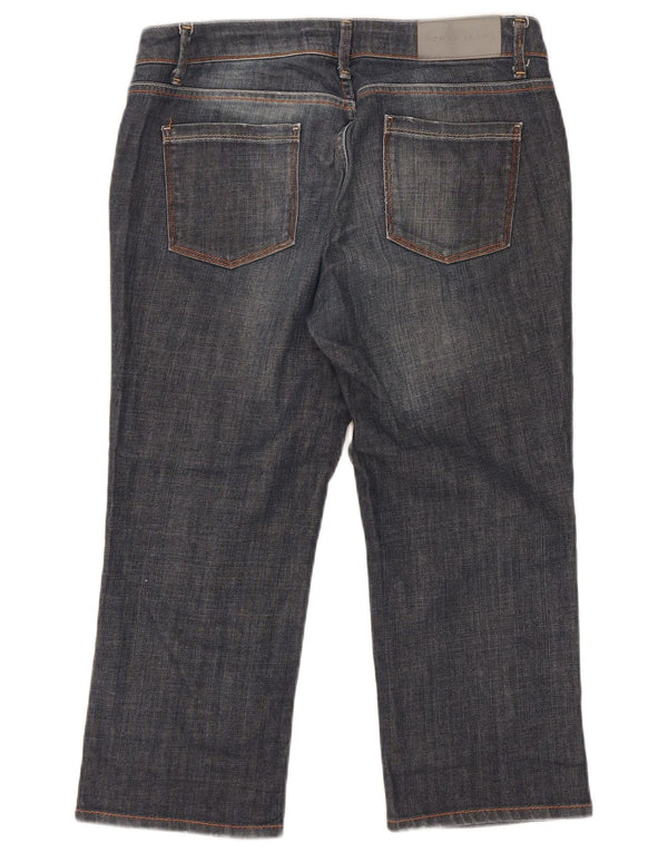 Jeans Capri da donna Zara EU 42 Large W32 L21 Cotone blu navy