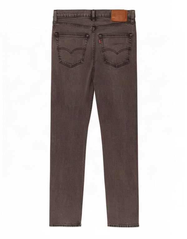 Levi's Uomo 502 Jeans affusolati W31 L32 Cotone grigio