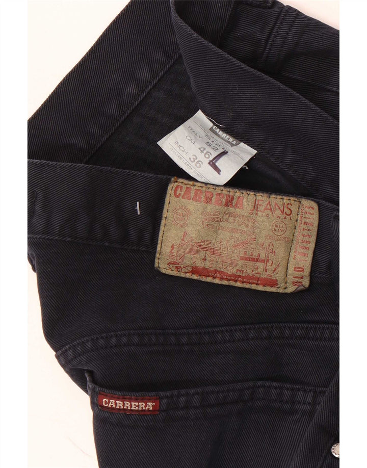 Jeans dritti da uomo Carrera W36 L33 cotone blu navy