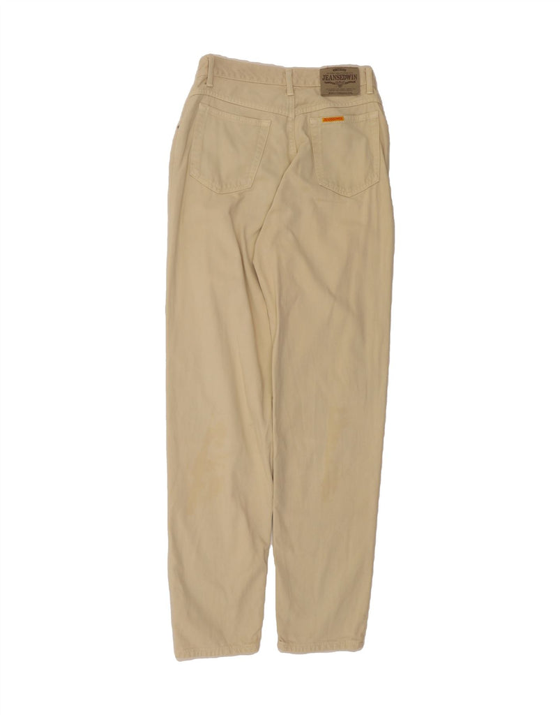 EDWIN Womens Tapered Casual Trousers W30 L32 Beige Cotton Vintage Edwin and Second-Hand Edwin from Messina Hembry 
