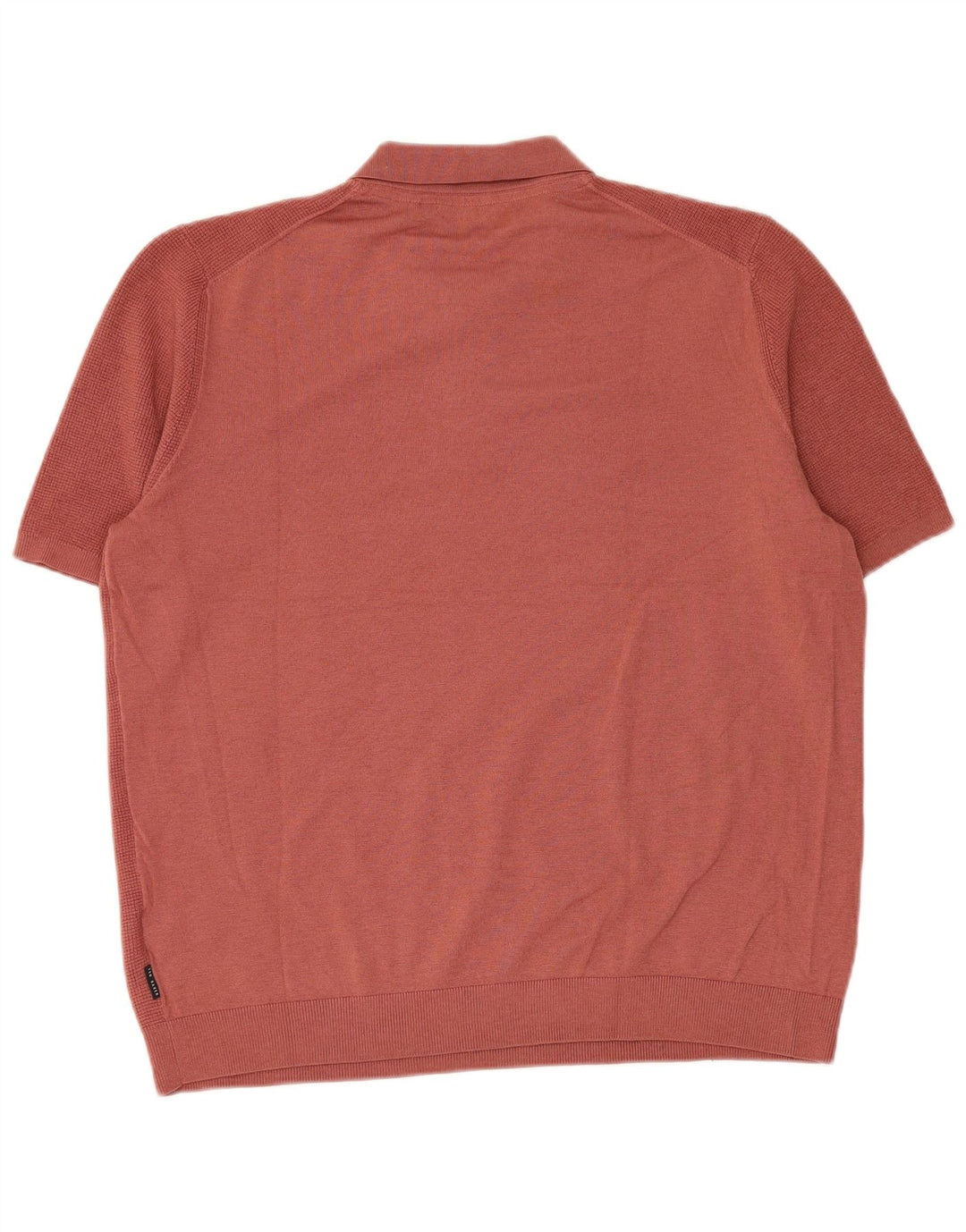 Polo da uomo Ted Baker taglia 6 2XL poliestere rosso