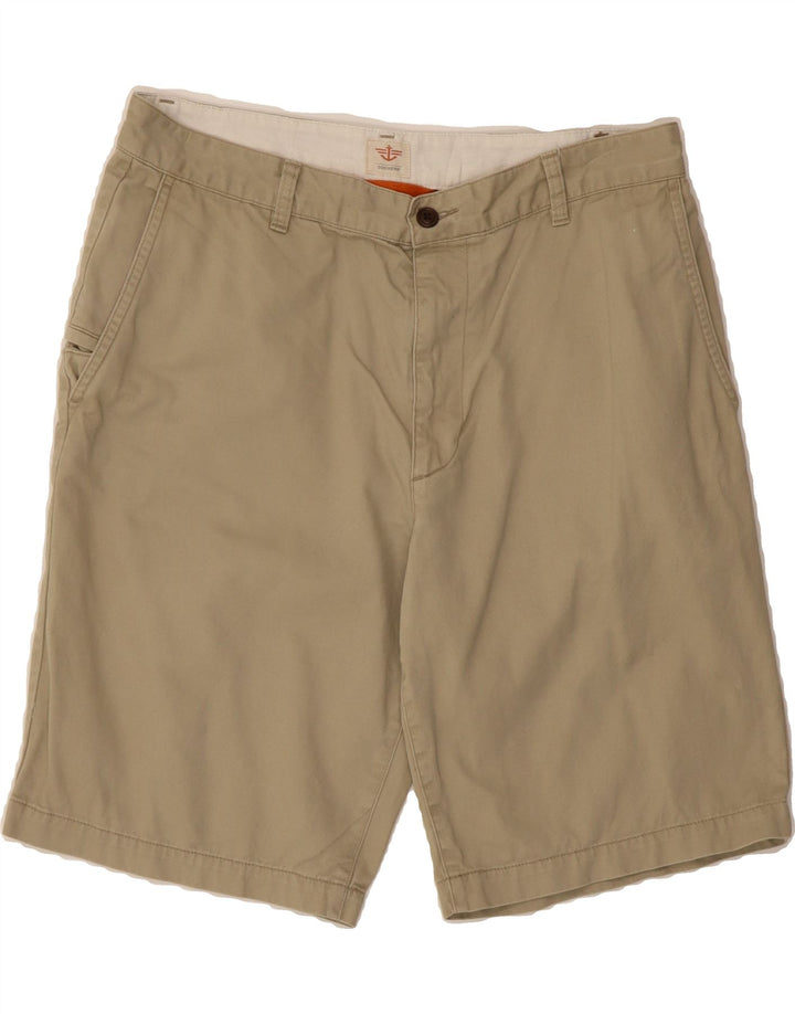 DOCKERS Mens Chino Shorts W34 Large Beige Cotton Vintage Dockers and Second-Hand Dockers from Messina Hembry 