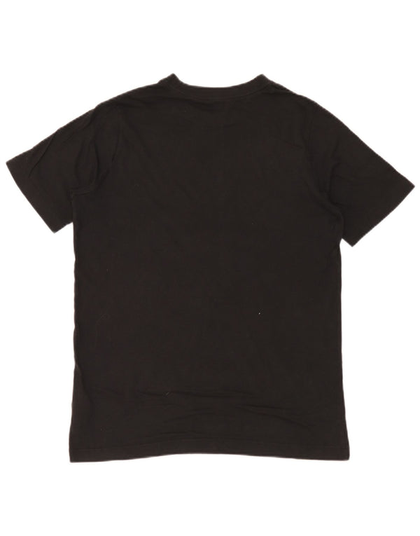 T-shirt grafica Nike da bambino con vestibilità standard, 13-14 anni, XL, cotone nero