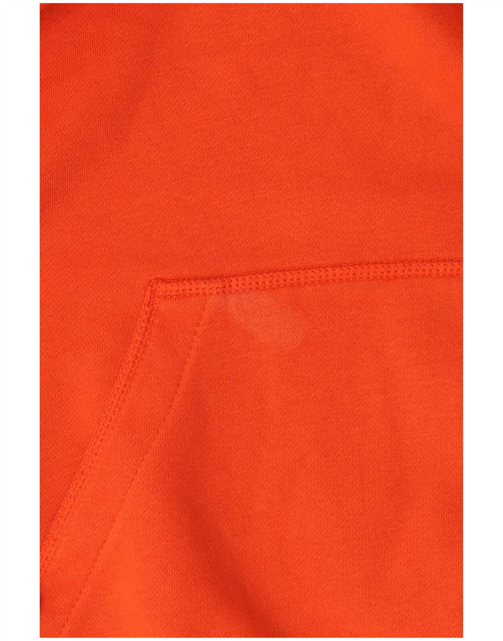 Felpa con cappuccio grafica Nike da uomo piccola in cotone rosso