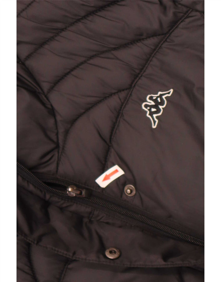 Giacca imbottita da donna Kappa UK 18 XL poliestere nero