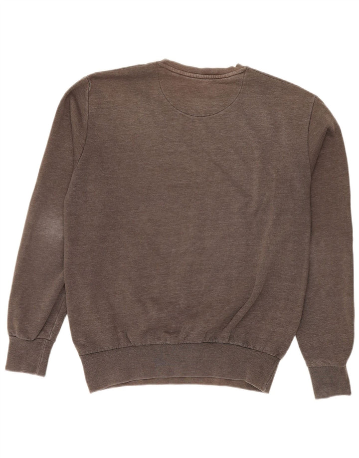 Felpa grafica da uomo Ellesse, maglione, cotone grigio medio