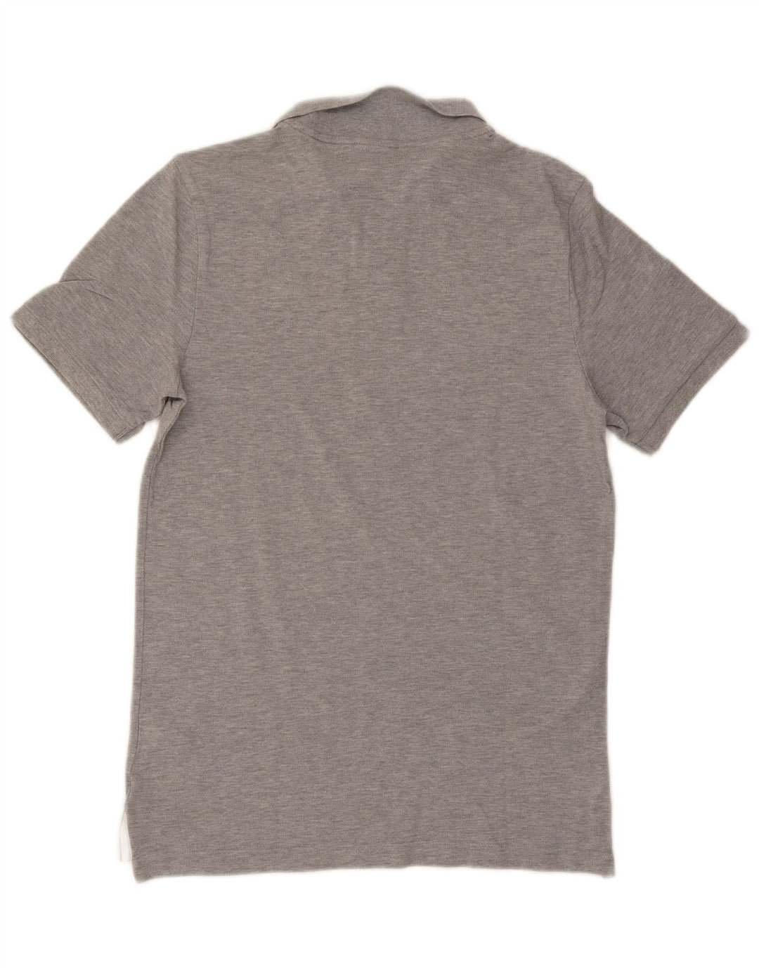 Polo Nike da uomo piccola in cotone chiazzato grigio