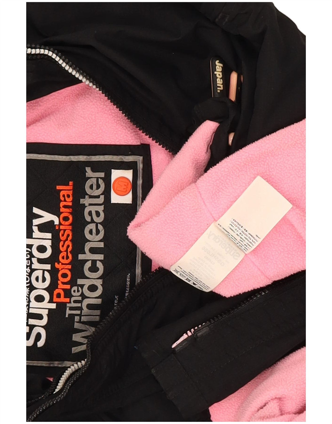 Giacca a vento da donna Superdry The Windcheater UK 12 media nera