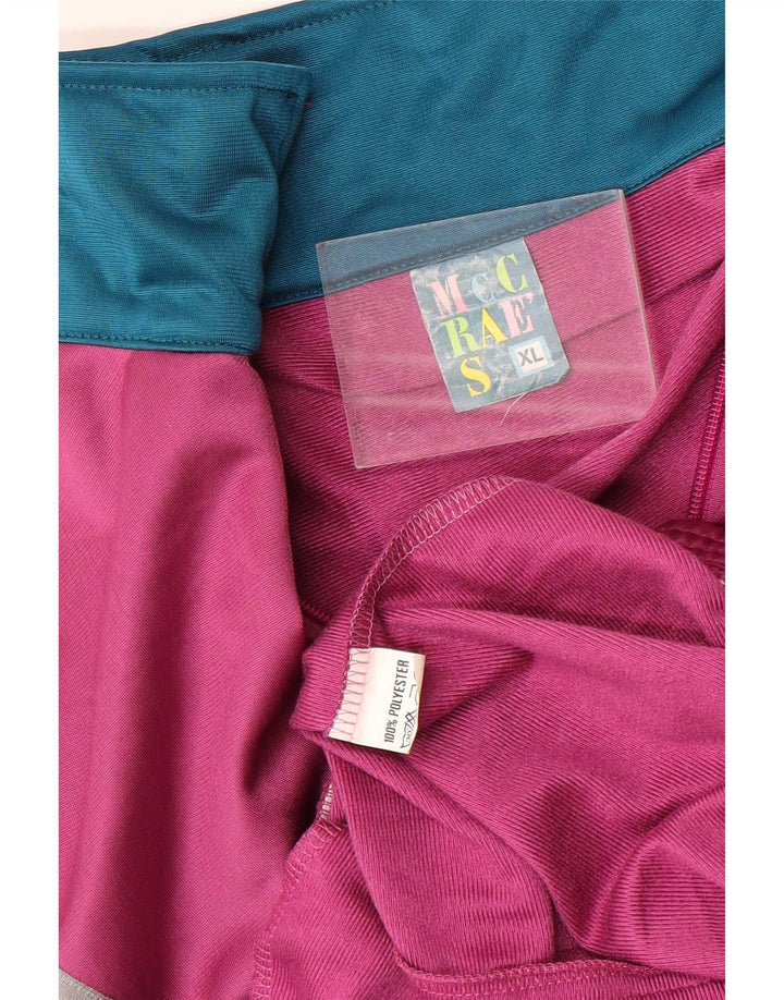 Giacca da tuta da uomo Mc Crae's XL rosa color block