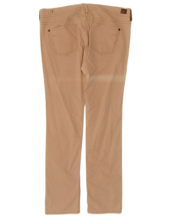 Pantaloni casual slim da uomo Calvin Klein W32 L32 in cotone beige