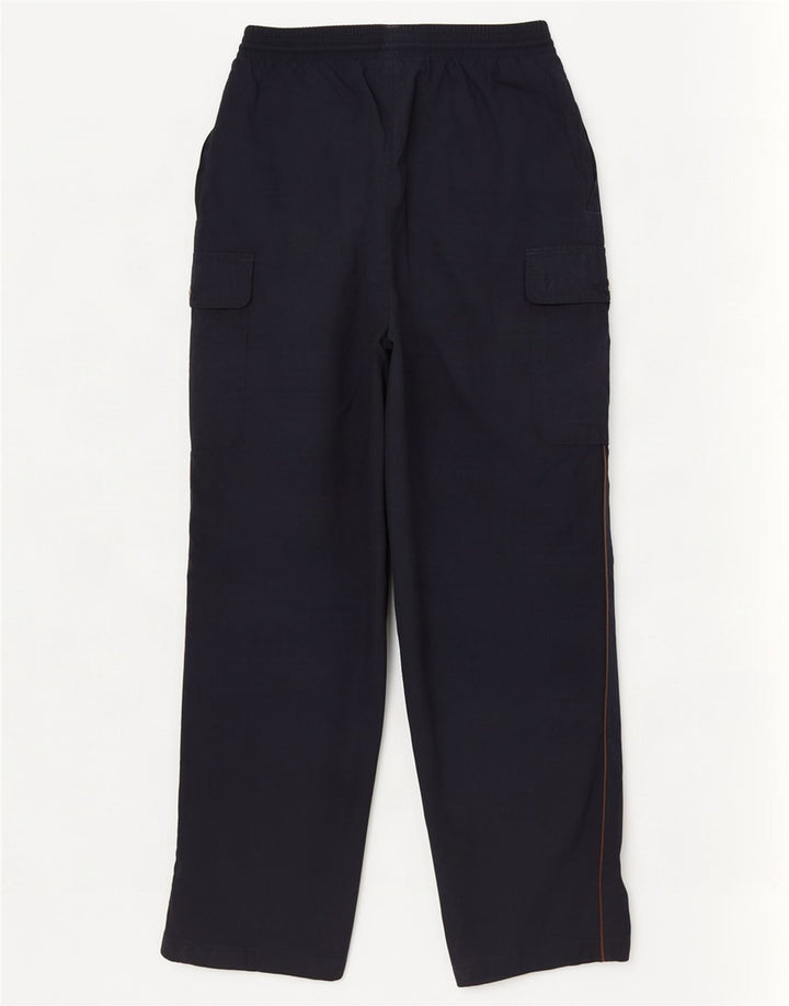 Pantaloni da tuta cargo da uomo Champion grandi in poliestere blu navy