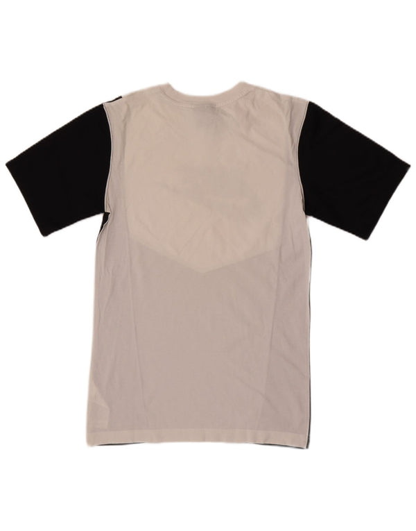 T-shirt grafica da uomo Nike Top XS in cotone color block nero