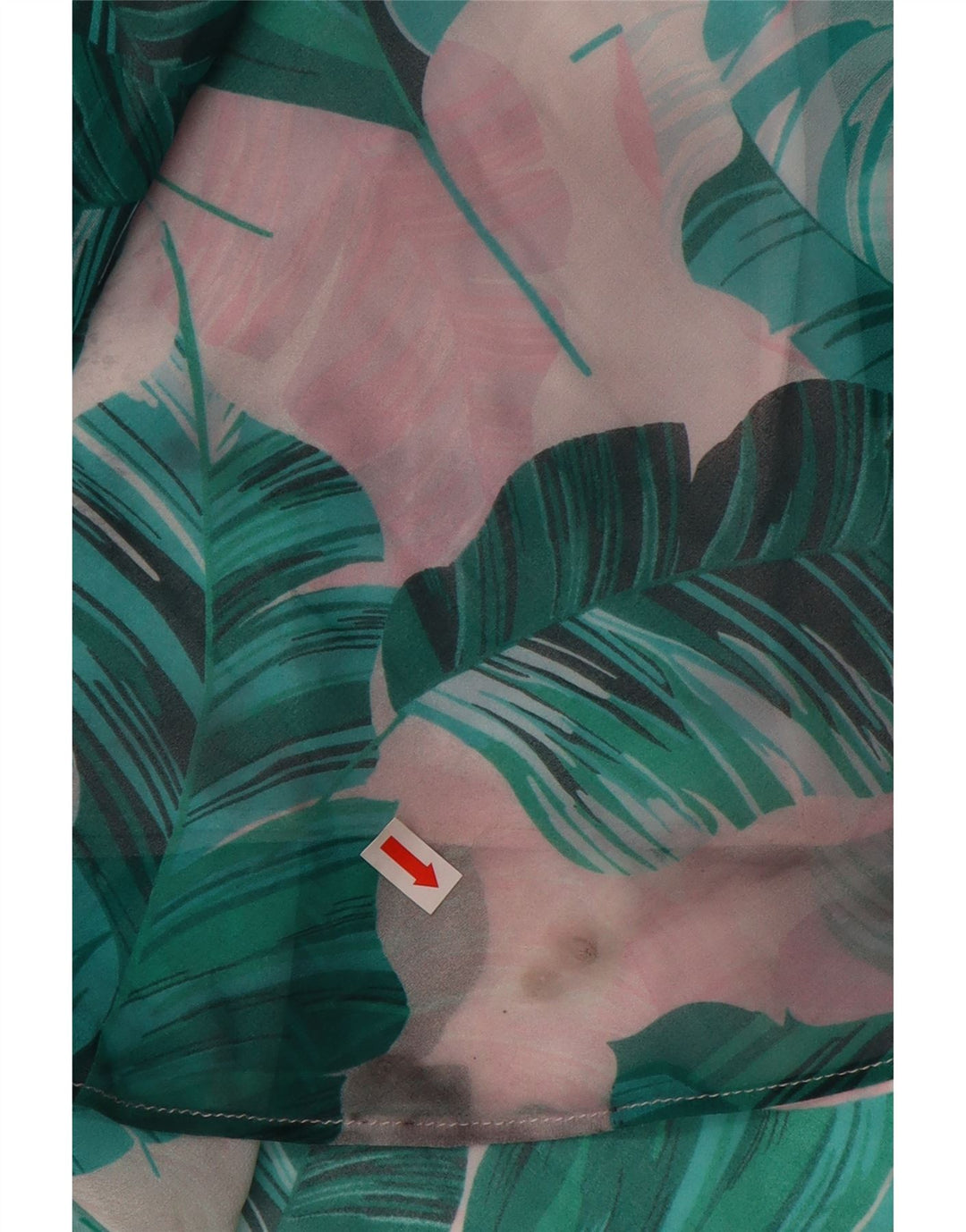 GUESS Gonna a trapezio da donna UK 12 Media W28 Poliestere floreale blu