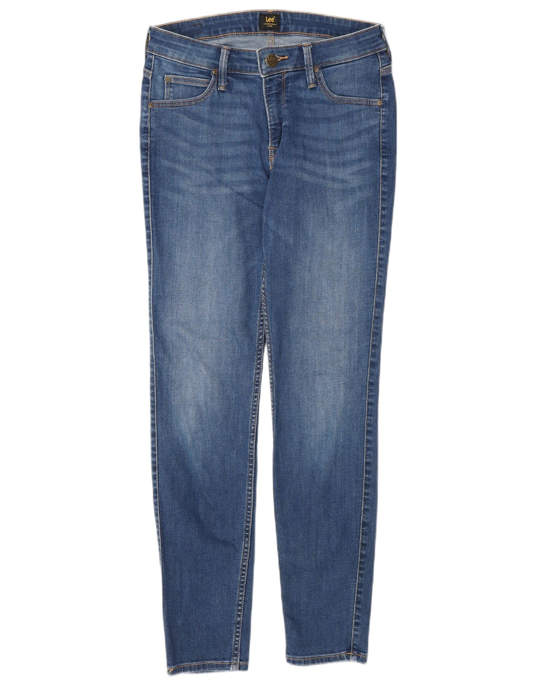 Jeans skinny da donna Lee W28 L28 cotone blu