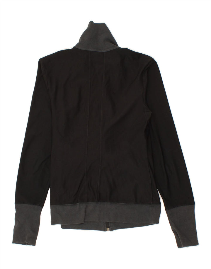 NIKE Womens Dri Fit Tracksuit Top Jacket UK 8/10 Small Black Colourblock Vintage Nike and Second-Hand Nike from Messina Hembry 