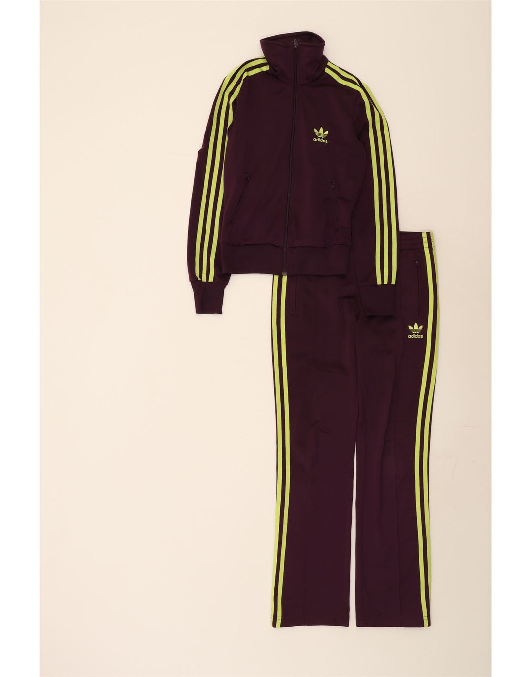 Tuta intera Adidas da donna con grafica EU 34 XS poliestere viola