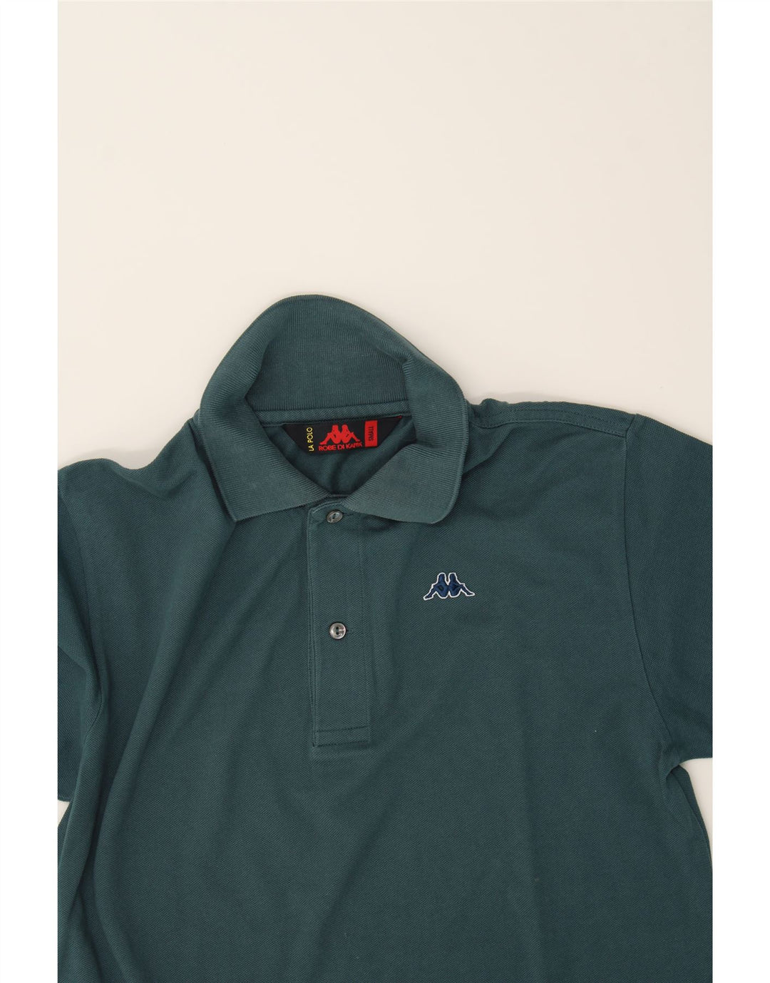 KAPPA Mens Polo Shirt Small Blue Cotton Vintage Kappa and Second-Hand Kappa from Messina Hembry 