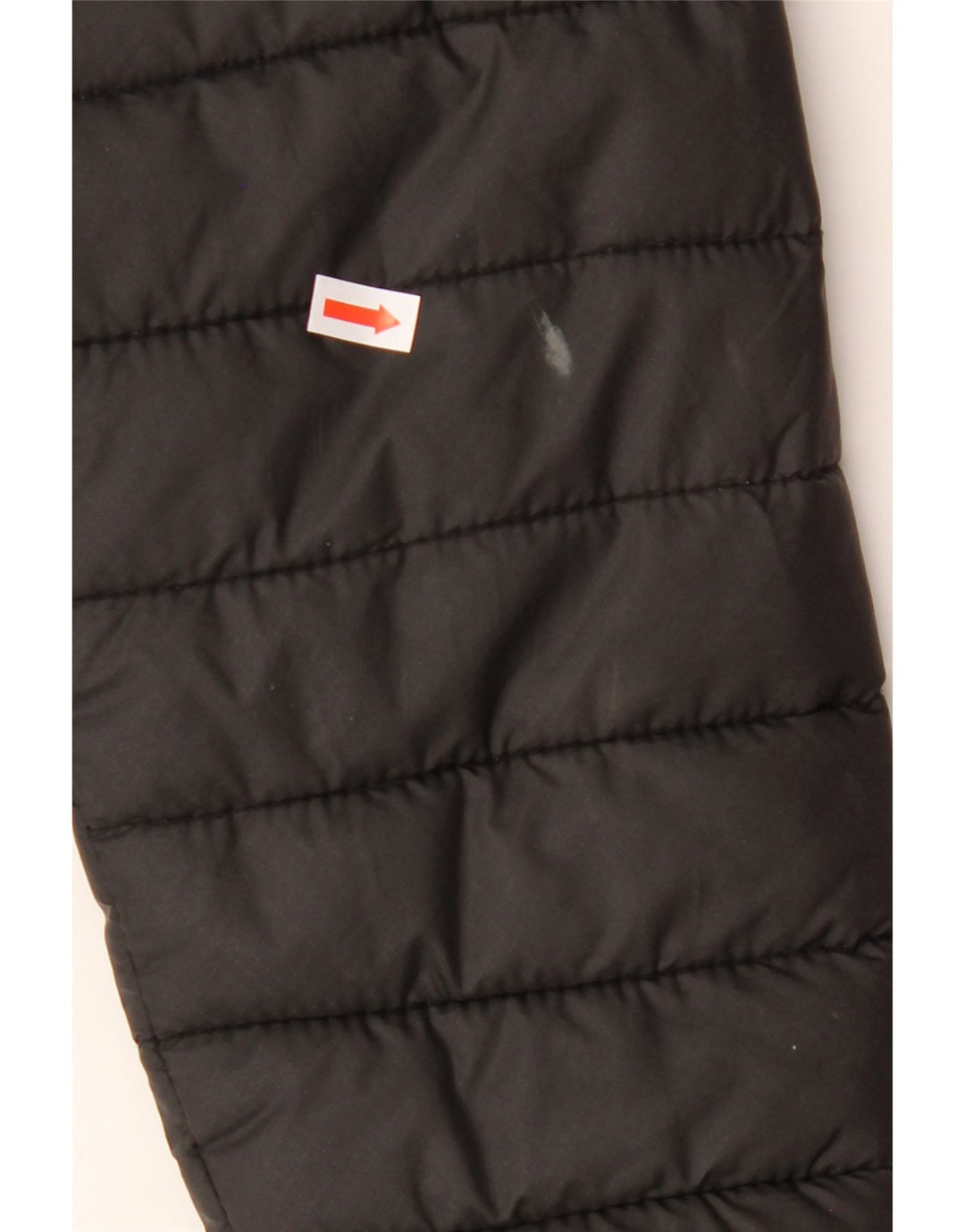 SUPERDRY Womens Padded Jacket UK 14 Medium Black Polyester Vintage Superdry and Second-Hand Superdry from Messina Hembry 