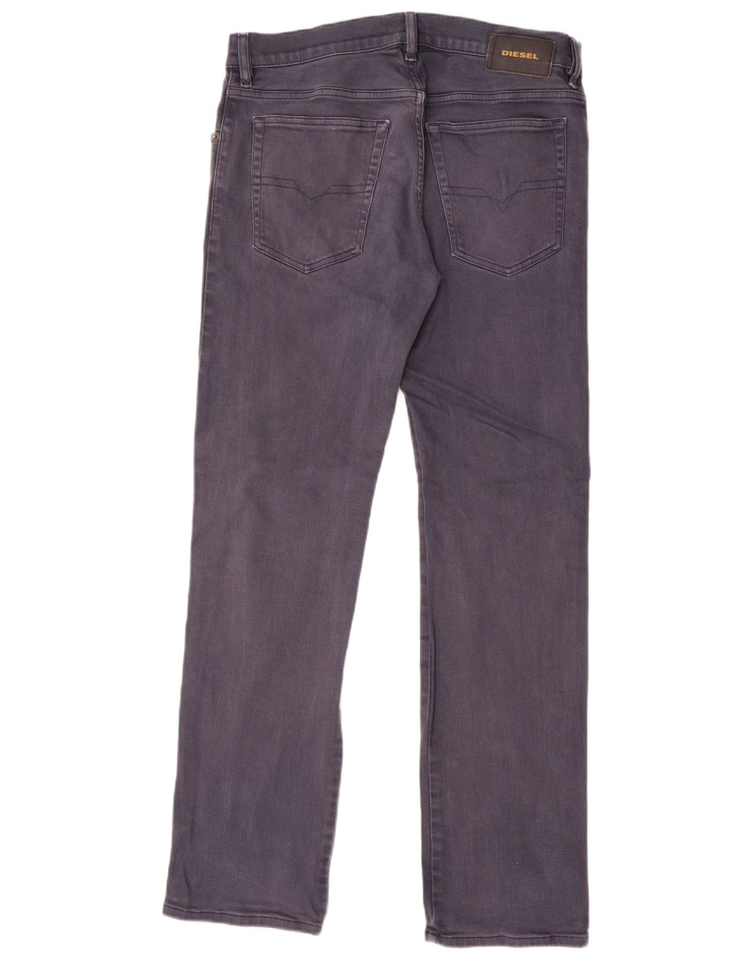 Jeans dritti da uomo D-Mihtry Diesel W32 L32 cotone grigio