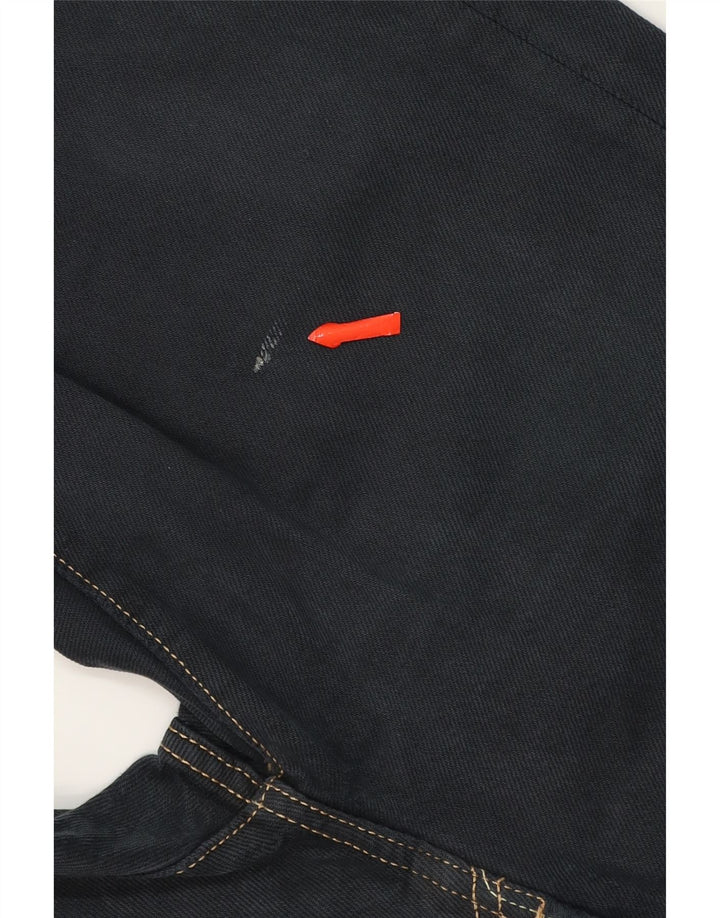 LEVI'S Womens Straight Jeans W25 L30 Navy Blue Cotton Vintage Levi's and Second-Hand Levi's from Messina Hembry 