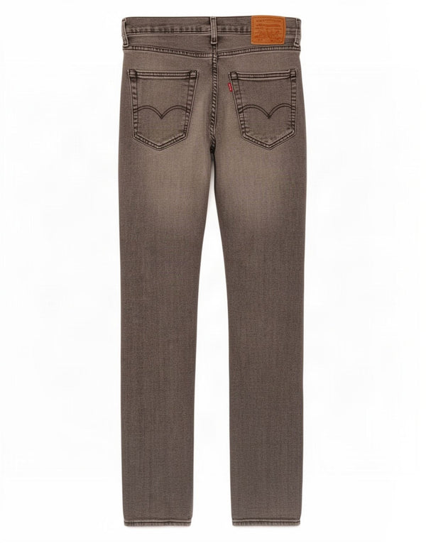 Levi's Uomo 512 Jeans affusolati slim W32 L34 Cotone grigio