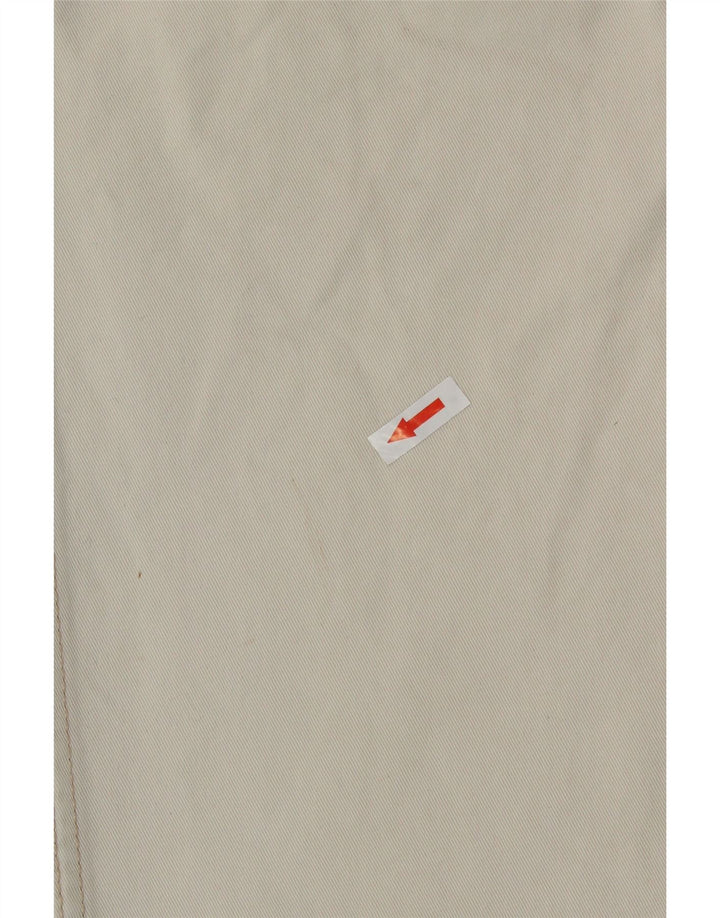 Jeans dritti da uomo Wrangler W34 L30 in cotone bianco sporco