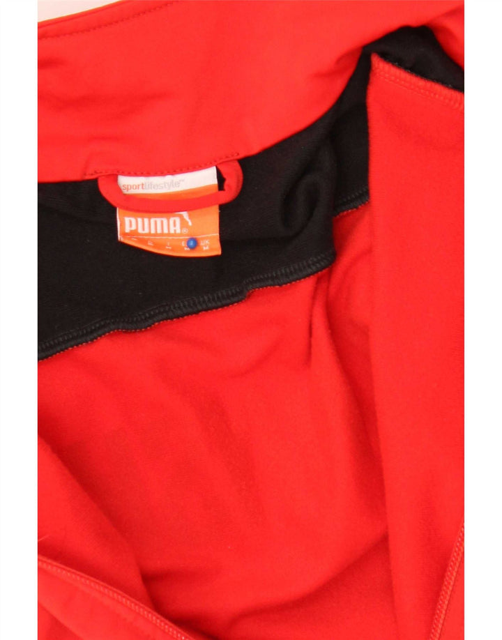 Giacca da ginnastica grafica da uomo Puma Medium Red Colourblock