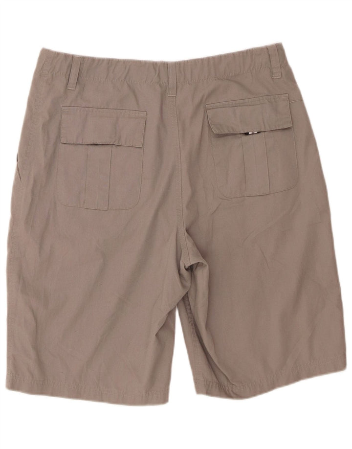Pantaloncini chino da uomo Fred Perry medi W32 poliestere grigio