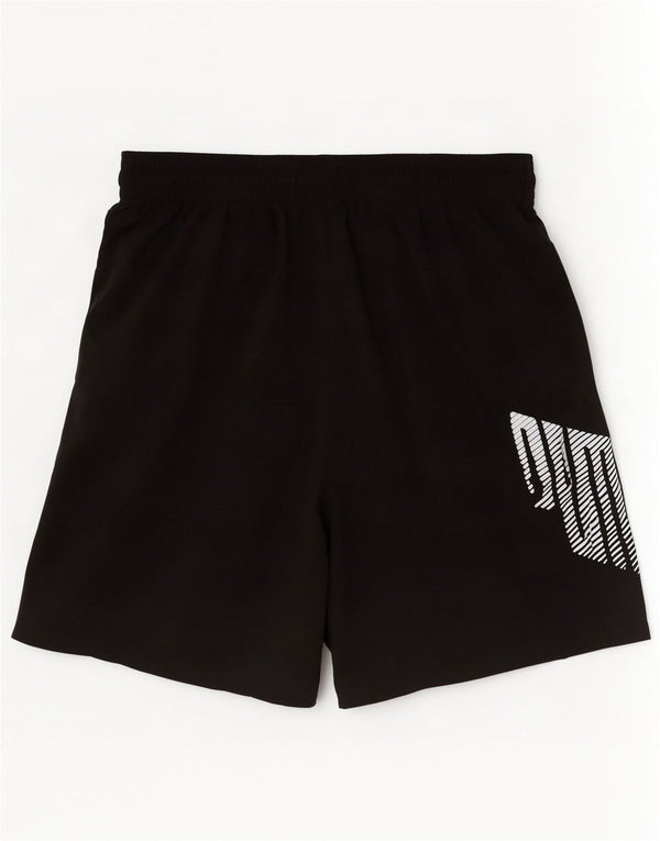 Pantaloncini sportivi grafici da uomo Puma 2XL poliestere nero