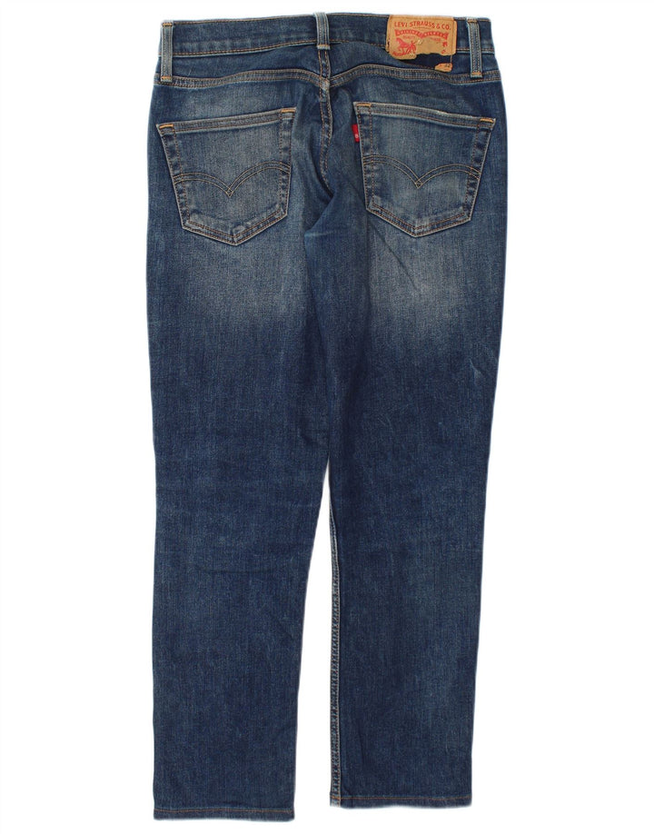 Jeans slim da uomo Levi's W28 L28 cotone blu