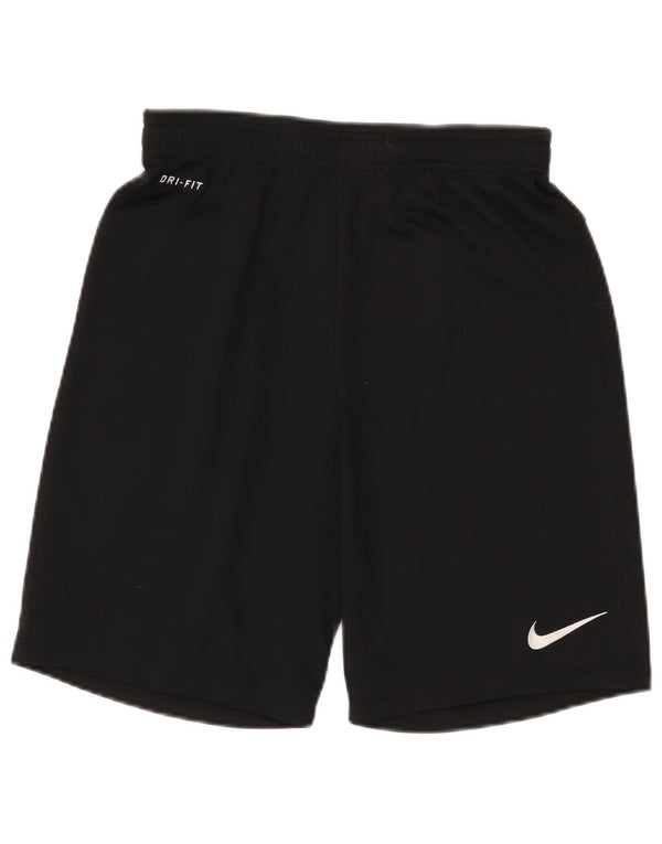 Pantaloncini sportivi Nike Dri Fit da uomo, poliestere medio nero