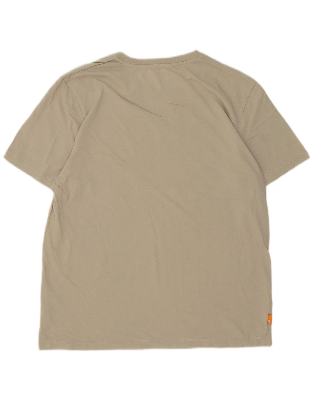 T-shirt grafica da uomo con vestibilità regolare Timberland, cotone beige medio