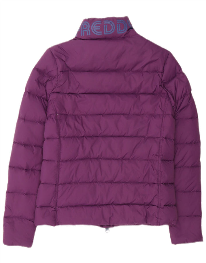 Giacca imbottita grafica da donna Freddy UK 12 nylon viola medio