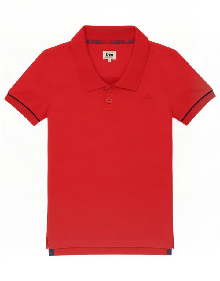 Polo da donna Lee UK 8 piccola rossa