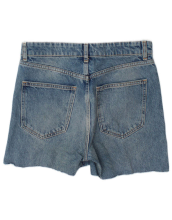 Pantaloncini di jeans da donna Zara EU 38 piccoli W28 blu