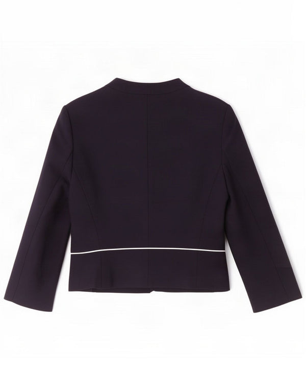 Hobbs Giacca Bolero da donna UK 12 Medio Blu Navy Poliestere
