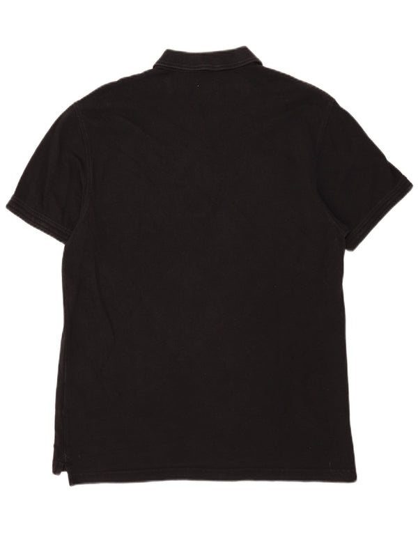 Polo Levi's da uomo grande in cotone nero