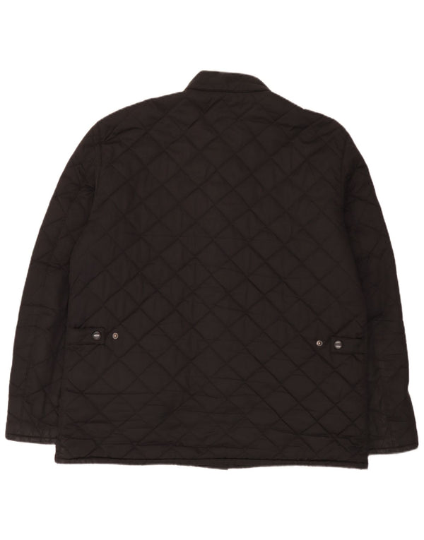 Giacca trapuntata da uomo Barbour UK 42 XL poliestere nero