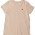 T-shirt da uomo Levi's Top in cotone bianco medio