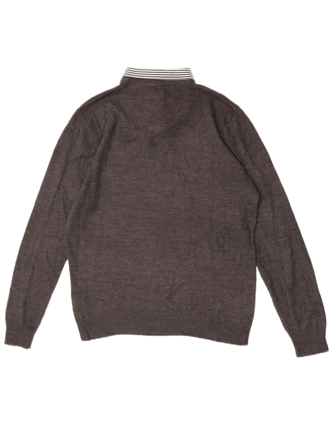 Maglione da uomo con collo alto Pierre Cardin piccolo acrilico grigio