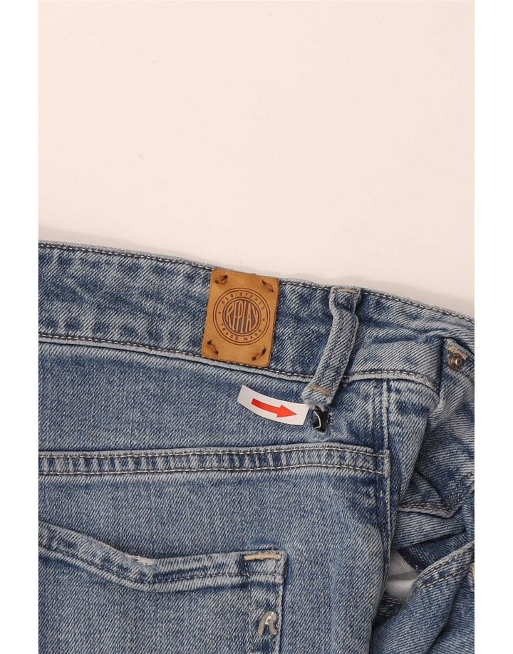 Replay Jeans slim fit Marty Boy da donna W28 L29 Blu
