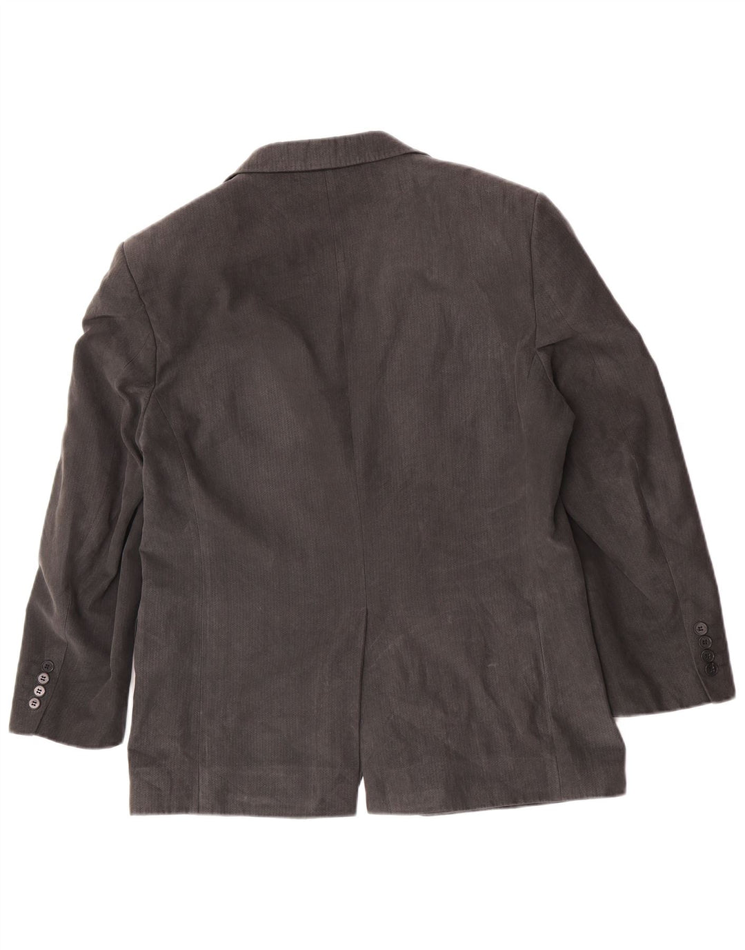 Giacca blazer a 2 bottoni da uomo Marks & Spencer UK 40 grigio medio a spina di pesce