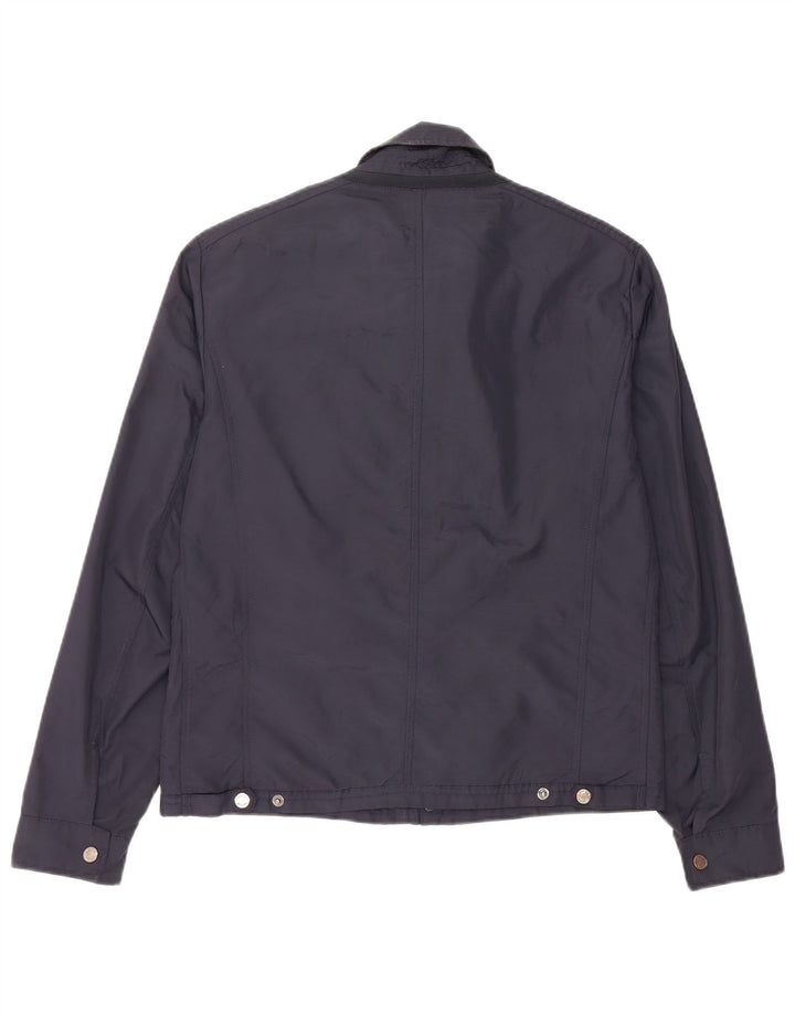 GEOX RESPIRA Giacca da uomo Utility UK 36 Small Blu Navy Poliammide