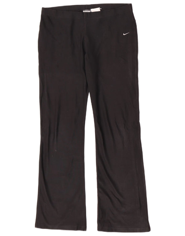 Nike Womens Dri Fit Leggings UK 16/18 XL  Black Polyester