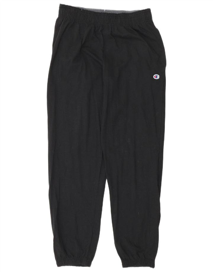 Pantaloni da tuta da uomo Champion Joggers medio cotone nero