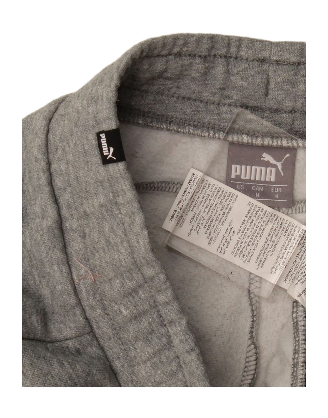 Pantaloni da tuta da donna PUMA Joggers Cotone mélange grigio medio