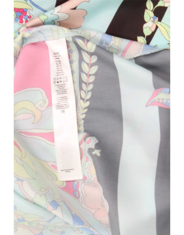Camicetta da donna Liu Jo Top UK 10 Piccolo poliestere floreale multicolore