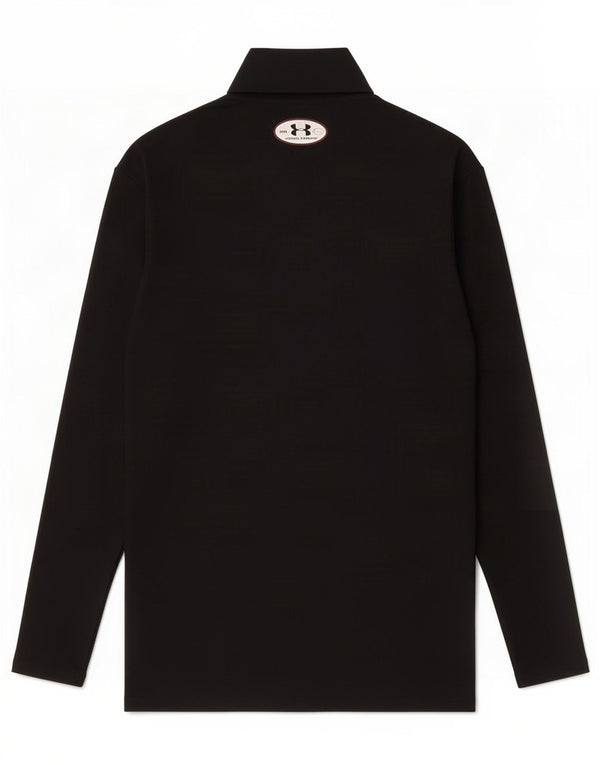 Maglia da uomo Under Armour a maniche lunghe in nylon nero medio