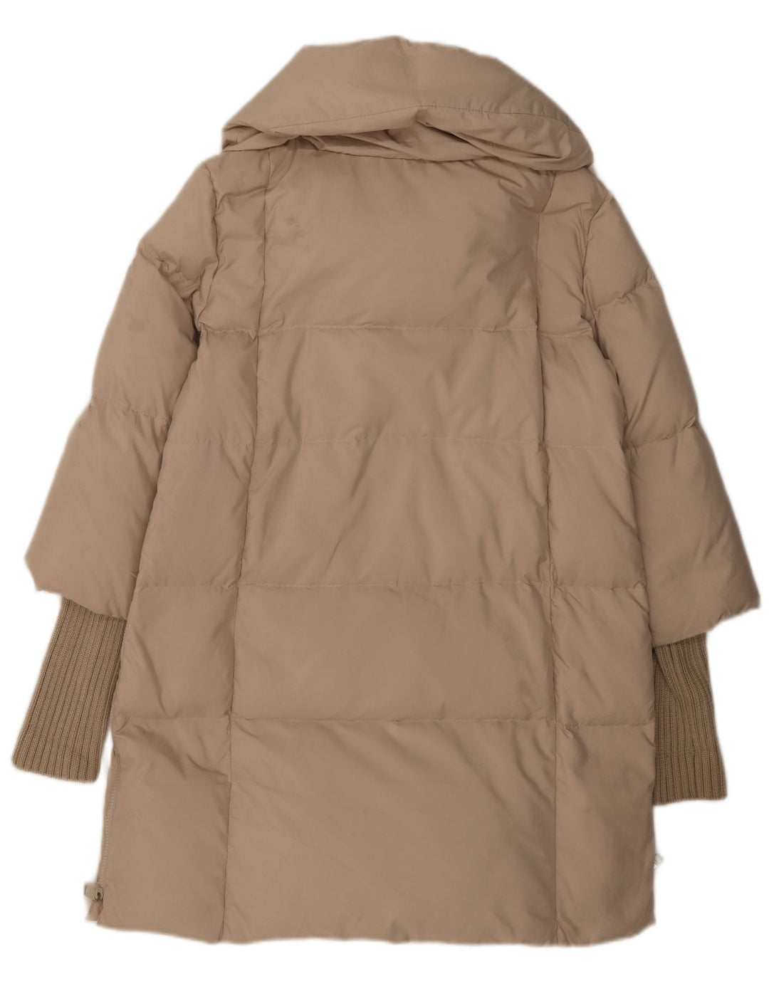 Max & Co. Giacca imbottita da donna UK 10 Small Beige Poliestere