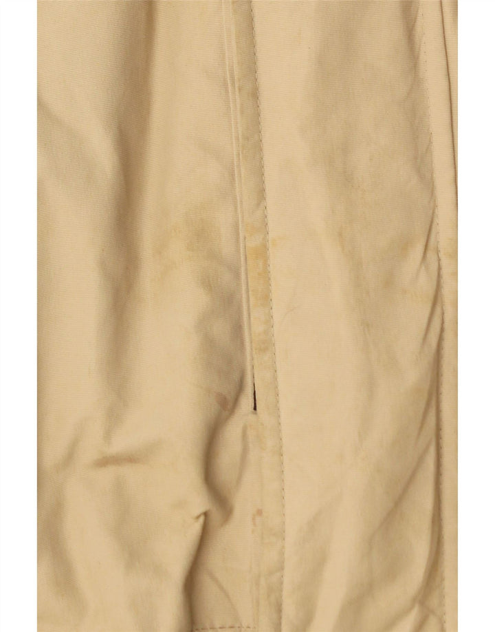 Giacca a vento con cappuccio ASICS da uomo UK 36 Small Beige Poliammide